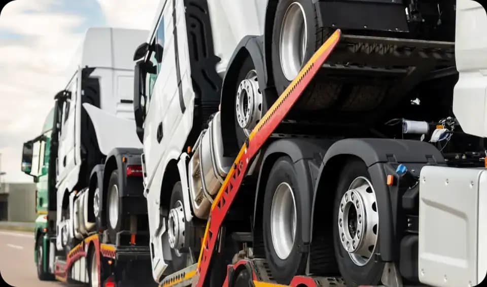 Door-to-door transport loading