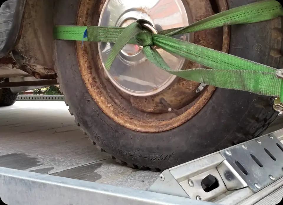 Inoperable vehicle transport scenario