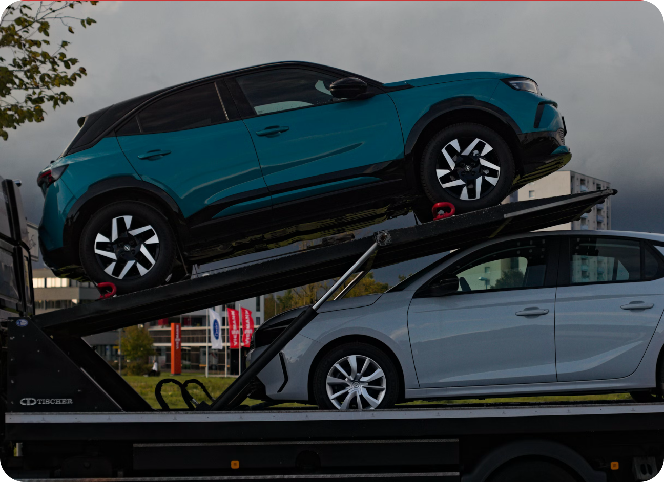 Commonly shipped inoperable vehicles